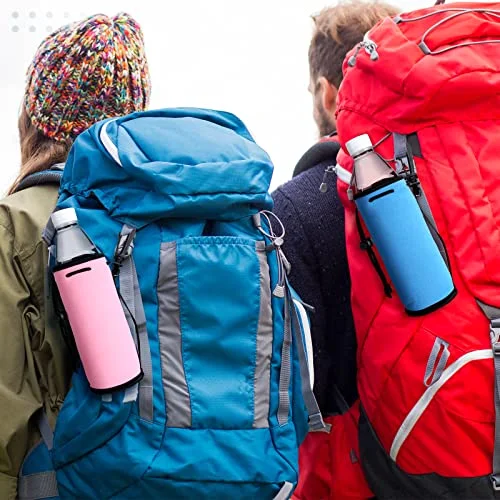 Neoprene Water Bottle Cover Sleeves Non Slip Insulators Beverage Bottle Can Sleeves Covers 16 Coolers Holder view 5