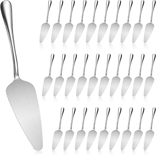Pie Server Pizza Cake Spatula, stainless Steel Serrated