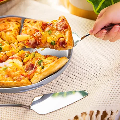 Pie Server Pizza Cake Spatula, stainless Steel Serrated view 5