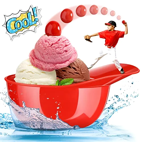 Ice Cream Helmet Baseball Cap Bowls,Multi Colors view 5