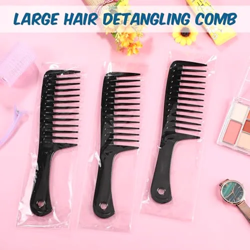 Wide Tooth Comb for Women Men Individually Wrapped view 4