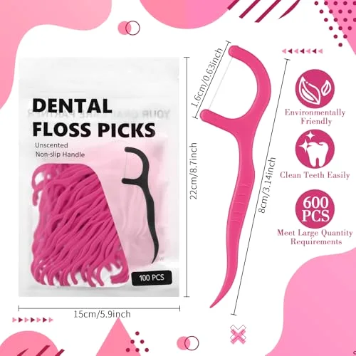 Tooth Picks Flossers Dental Floss Picks for Adult,Hot view 2