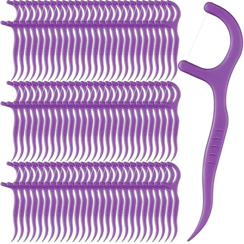Tooth Picks Flossers Dental Floss Picks for Adult,Dark