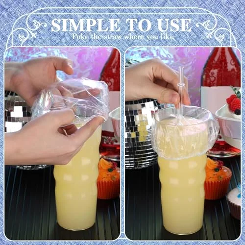 Disposable Cup Covers for Drinks Safety view 3