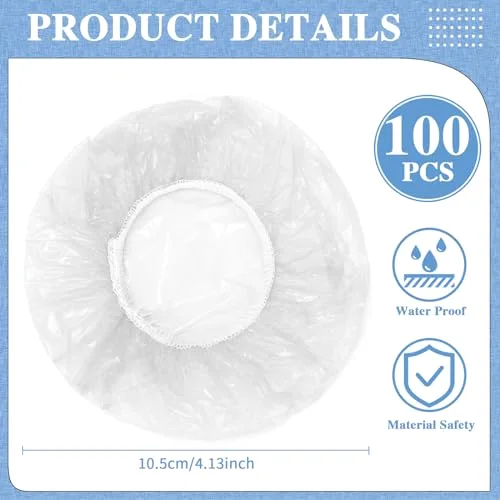 Scrunchie Drink Covers Bulk Disposable Plastic Covers for Cups, Beverage Protection Cover for Christmas Bar Club Adult Drink Beverage Stretchable() view 2