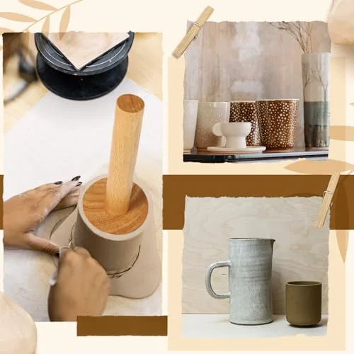 Cup Pottery Molds, Create Pottery Mug Vases, Cup Molds Shaping Tool, Assist in Hand Building Mugs(2 3/) view 4