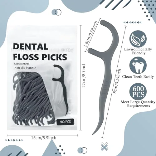 Tooth Picks Flossers Dental Floss Picks for Adult view 7