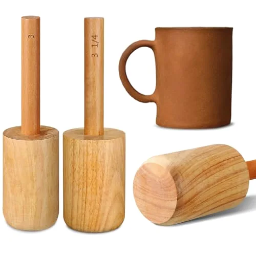 Cup Pottery Molds, Create Pottery Mug Vases, Cup Molds Shaping Tool, Assist in Hand Building Mugs(2 3/) view 6