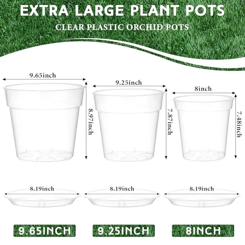 Nursery Pot,8 Inches,9.25 Inches view 2