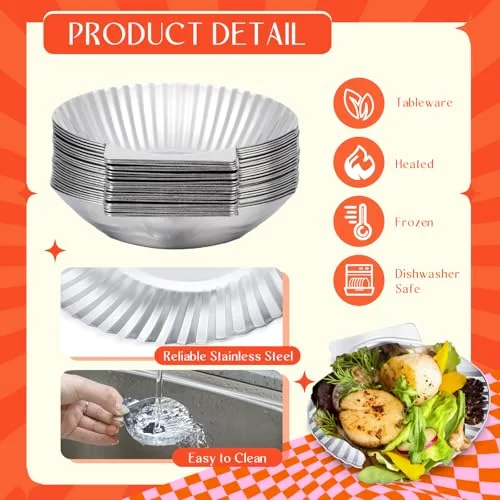 Grillable Shells Stainless Steel Reusable All Purpose view 4