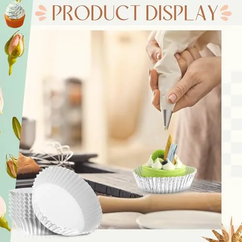 Jumbo Cupcake Liners for Baking Muffin Liners view 4