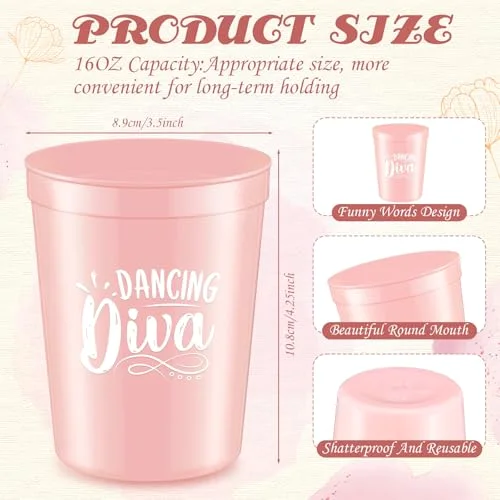 Bachelorette Cups Reusable Bride and Bridesmaid Cups Plastic Tumblers for Wedding Bachelorette Party Decorations Bridal Shower Party Favors Gift view 2