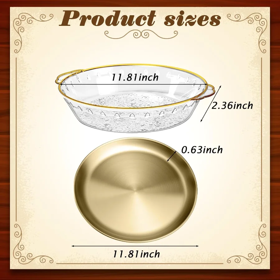 11.8" Chilled Serving Tray Compartments for Parties view 2