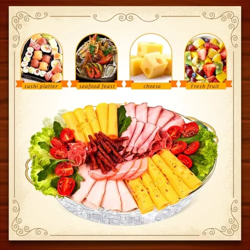 11.8" Chilled Serving Tray Compartments for Parties view 3