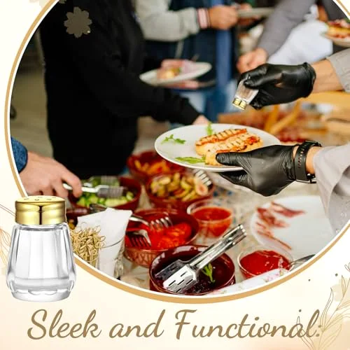 Mini Salt and Pepper Shakers with Rack and Funnel view 5