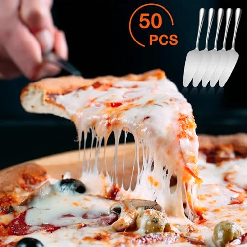 Pie Server Pizza Cake Spatula, stainless Steel Serrated view 10