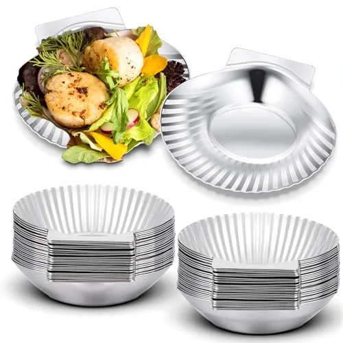 Grillable Shells Stainless Steel Reusable All Purpose view 6