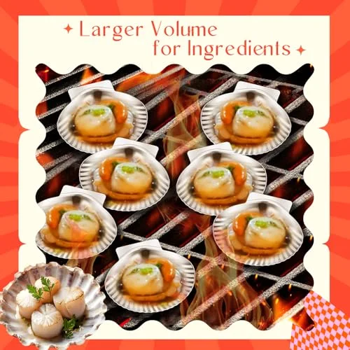 Grillable Shells Stainless Steel Reusable All Purpose view 7