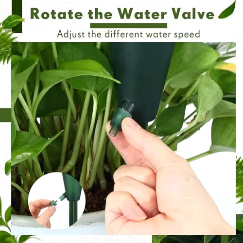 Plant Self Watering Spikes Devices Automatic Plant Watering Globe Self Watering Planter Insert Stakes for Indoor Outdoor Garden Houseplant() view 4
