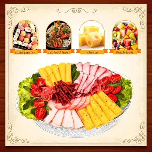 11.8" Chilled Serving Tray Compartments for Parties view 8