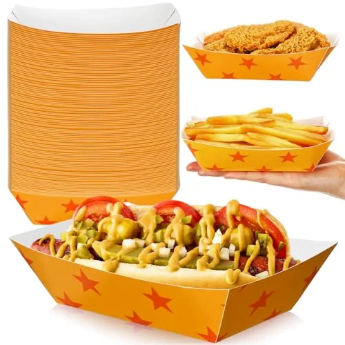 Anime Theme Birthday Decorations Disposable Nacho Trays 2lb