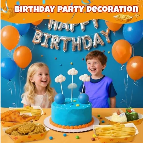 Anime Theme Birthday Decorations Disposable Nacho Trays 2lb view 5