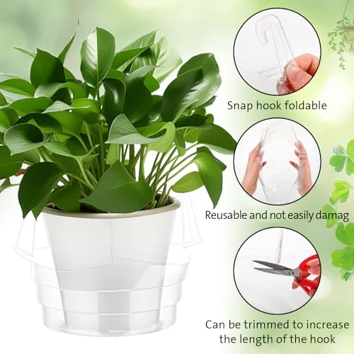 Hanging Plant Water Catcher Tray,8 10 view 3