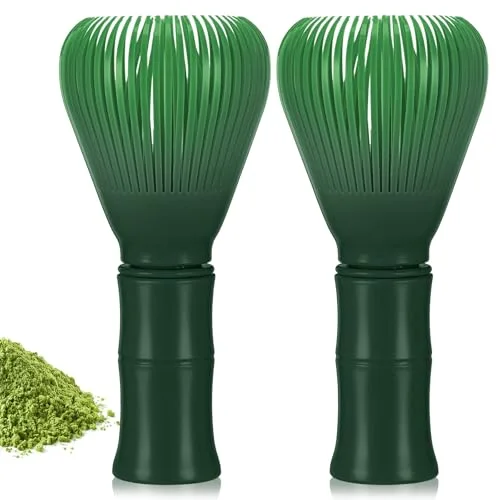 Traditional Resin Matcha Whisk Reusable Matcha Stirrer Chasen Brush Tea Mixing Tool Accessoies for Tea Powder Preparation()