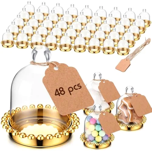 4" Crown Candy Jars with Dome for Party Favors view 6