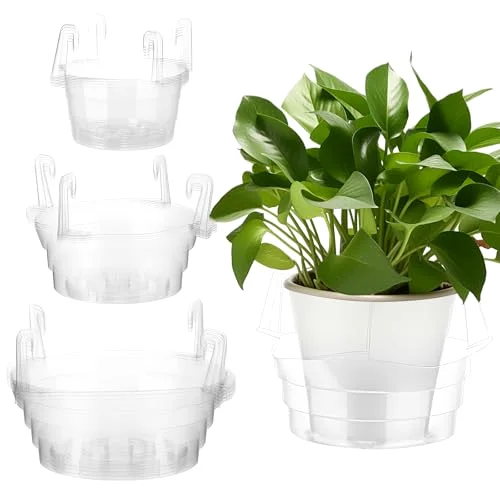 Hanging Plant Water Catcher Tray,6 8