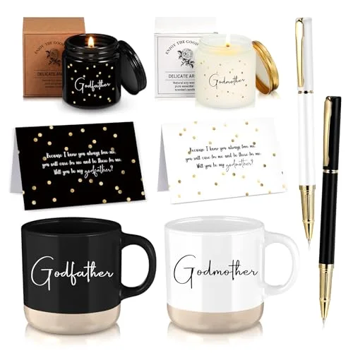 Godparents Proposal Gift Mugs,English