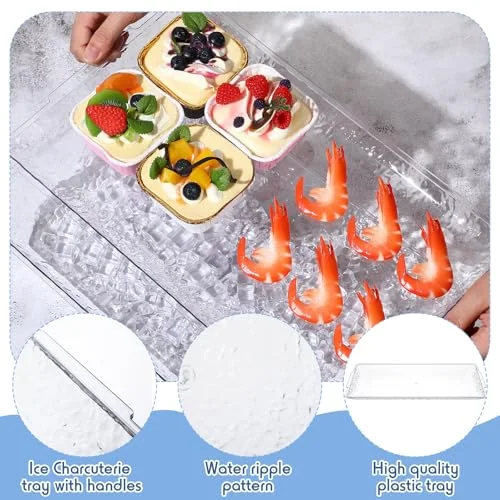 16" x 9" Chilled Serving Tray with Compartments view 5