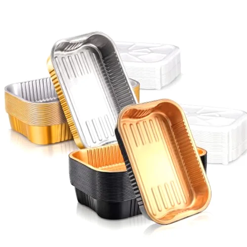 Heavy Duty Aluminum Foil Pans with Lids 9x13 view 6