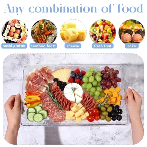 16" x 9" Chilled Serving Tray with Compartments view 9