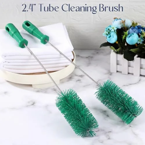 Drain Brush Pipe Cleaning Tube Brushes Plastic Shower Pipe Flexible Cleaning Tool (,19.7 x) view 4