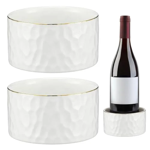 Ceramic Wine Bottle Coaster Wine Holder for Champagne