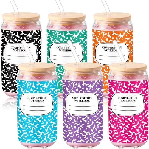 Teacher Glass Tumblers Bulk Gifts Back to School Cups