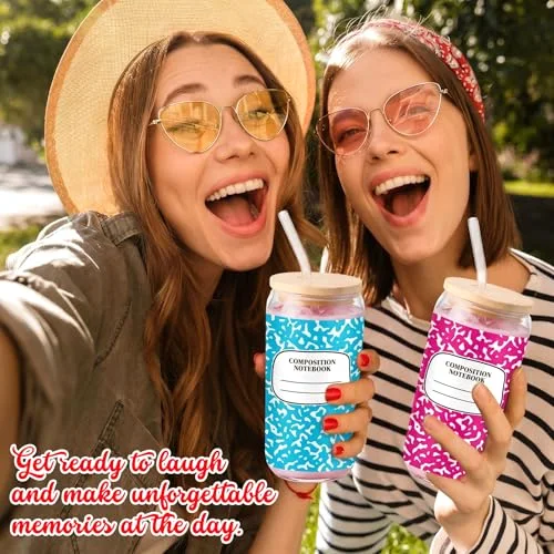 Teacher Glass Tumblers Bulk Gifts Back to School Cups view 4