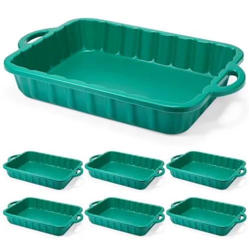 19.7 x 15.4 x Oil Drain Pans Oil Drip Tray Automotive Catch Pan 2 Gallon Square Container for Under Car to Keep Floor Clean view 6